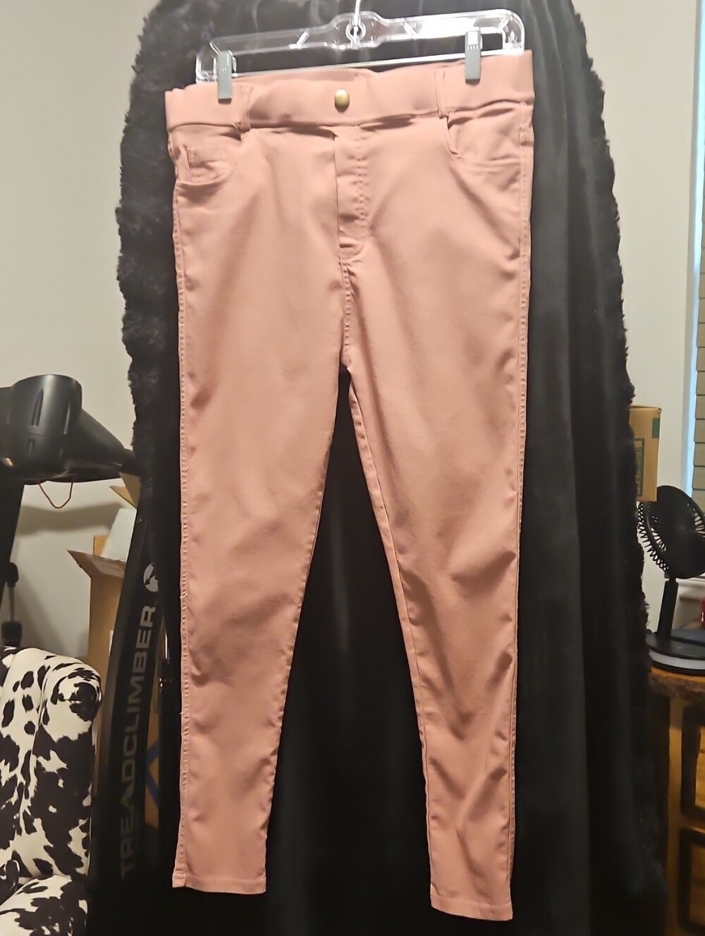 LARA Dusty Pink Skinny Jeans